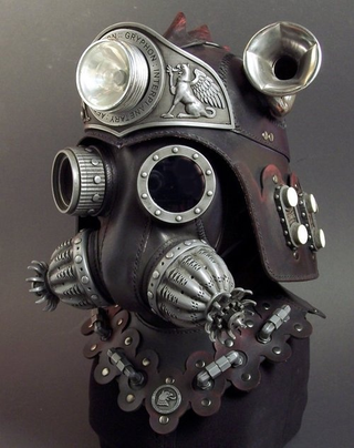 Illustration for article titled Gas Masks That Turn Biochemical Warfare Into Art